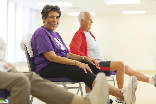 Active Older Adults at the Walzem Y