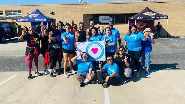 Group of Davis-Scott Members posing for a picture