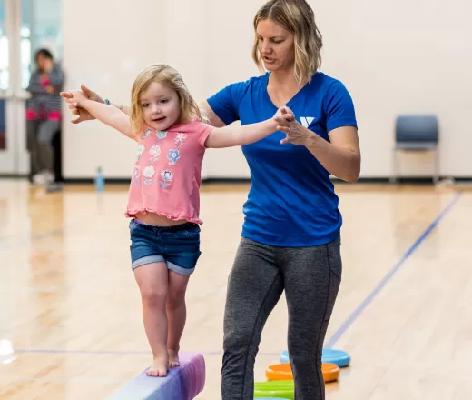 Gymnastics is offered at the Y